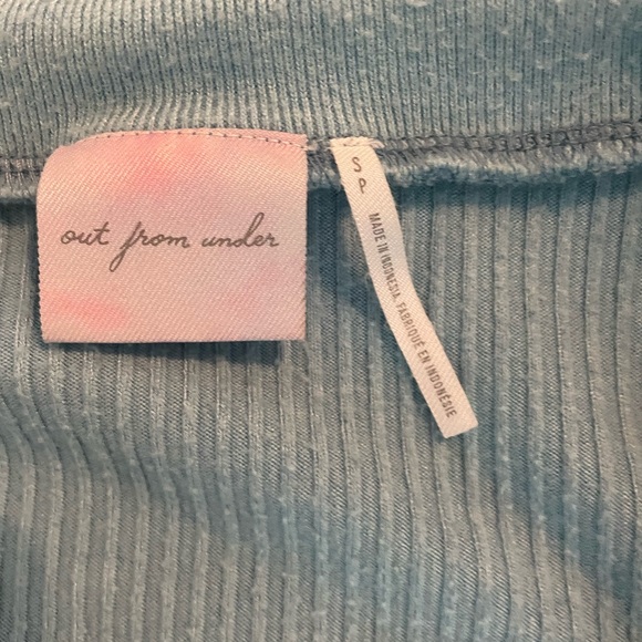 UO Blue Long-sleeve Top - Picture 1 of 3
